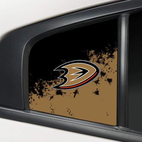 Anaheim Ducks NHL Rear Side Quarter Window Vinyl Decal Stickers Fits Dodge Charger
