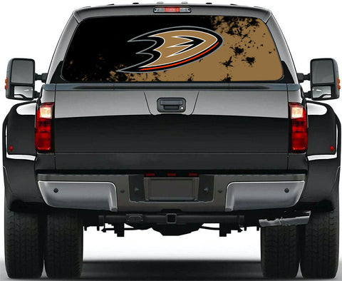 Anaheim Ducks NHL Truck SUV Decals Paste Film Stickers Rear Window