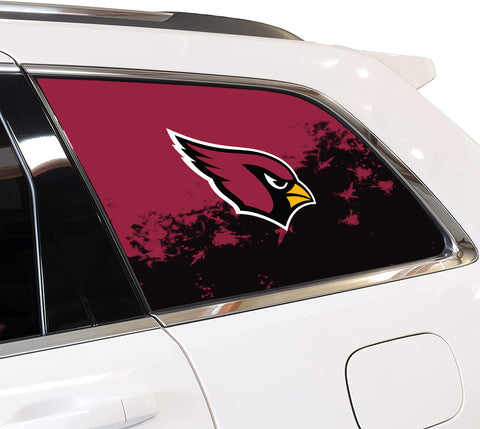 Arizona Cardinals NFL Rear Side Quarter Window Vinyl Decal Stickers Fits Jeep Grand