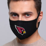 Arizona Cardinals NFL Face Mask Cotton Guard Sheild 2pcs