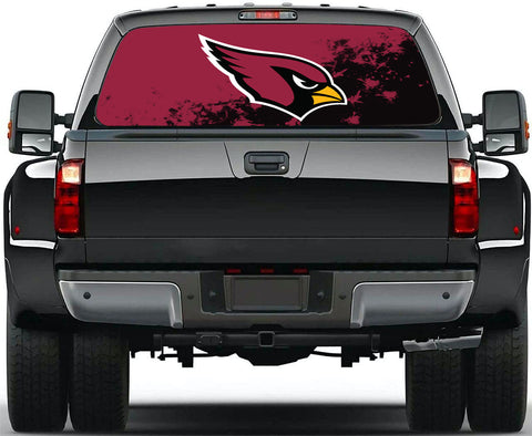 Arizona Cardinals NFL Truck SUV Decals Paste Film Stickers Rear Window