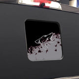 Arizona Coyotes NHL Rear Back Middle Window Vinyl Decal Stickers Fits Dodge Ram GMC Chevy Tacoma Ford