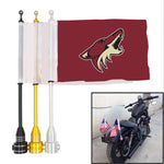 Arizona Coyotes NHL Motocycle Rack Pole Flag