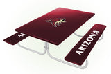 Arizona Coyotes NHL Picnic Table Bench Chair Set Outdoor Cover