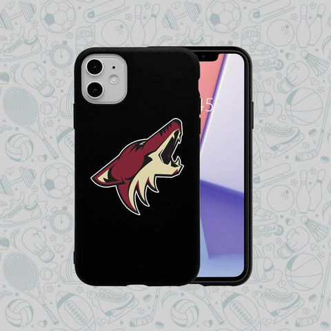 Phone Case Rubber Plastic NHL-Arizona Coyotes  Print