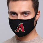 Arizona Diamondbacks MLB Face Mask Cotton Guard Sheild 2pcs