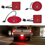 Arizona Diamondbacks MLB Hitch Cover LED Brake Light for Trailer