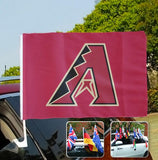 Arizona Diamondbacks MLB Car Window Flag