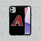 Phone Case Rubber Plastic MLB-Arizona Diamondbacks  Print