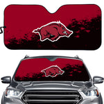 Arkansas Razorbacks NCAA Car Windshield Sun Shade Universal Fit Sunshade