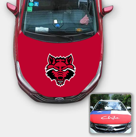 Arkansas State Red Wolves NCAA Car Auto Hood Engine Cover Protector