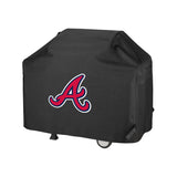 Atlanta Braves MLB BBQ Barbeque Outdoor Black Waterproof Cover
