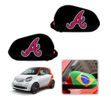 Atlanta Braves MLB Car rear view mirror cover-View Elastic