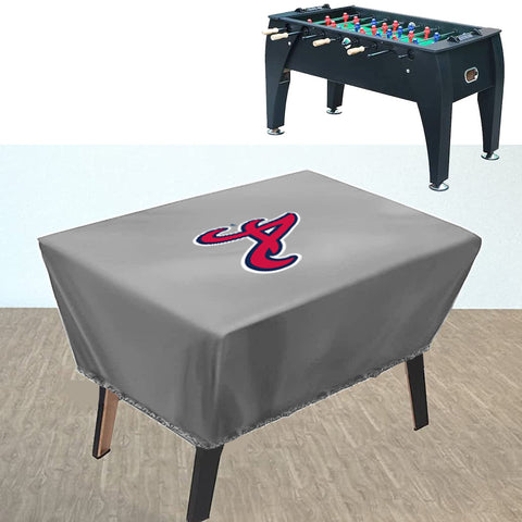 Atlanta Braves MLB Foosball Soccer Table Cover Indoor Outdoor