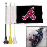 Atlanta Braves MLB Motocycle Rack Pole Flag