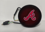 Atlanta Braves MLB Hitch Cover LED Brake Light for Trailer