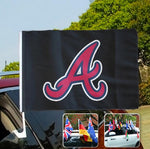 Atlanta Braves MLB Car Window Flag