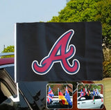 Atlanta Braves MLB Car Window Flag