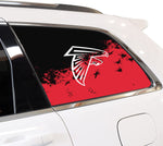 Atlanta Falcons NFL Rear Side Quarter Window Vinyl Decal Stickers Fits Jeep Grand