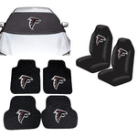 Atlanta Falcons NFL Car Front Windshield Cover Seat Cover Floor Mats
