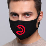 Atlanta Hawks NBA Face Mask Cotton Guard Sheild 2pcs
