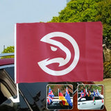 Atlanta Hawks NBA Car Window Flag