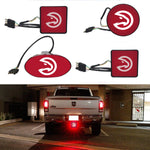 Atlanta Hawks NBA Hitch Cover LED Brake Light for Trailer