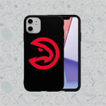 Phone Case Rubber Plastic NBA-Atlanta Hawks Print