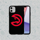 Phone Case Rubber Plastic NBA-Atlanta Hawks Print