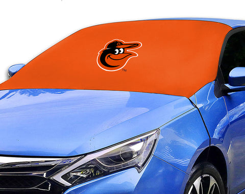 Baltimore Orioles MLB Car SUV Front Windshield Snow Cover Sunshade