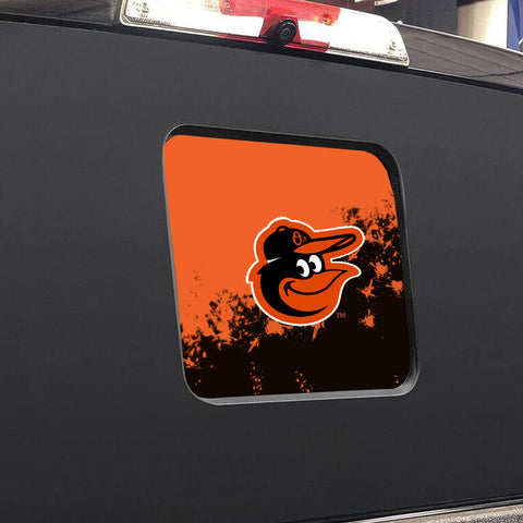 Baltimore Orioles MLB Rear Back Middle Window Vinyl Decal Stickers Fits Dodge Ram GMC Chevy Tacoma Ford
