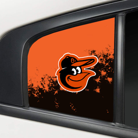 Baltimore Orioles MLB Rear Side Quarter Window Vinyl Decal Stickers Fits Dodge Charger