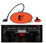 Baltimore Orioles MLB Hitch Cover LED Brake Light for Trailer