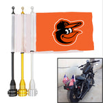 Baltimore Orioles MLB Motocycle Rack Pole Flag