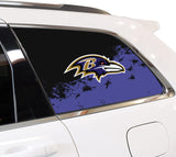 Baltimore Ravens NFL Rear Side Quarter Window Vinyl Decal Stickers Fits Jeep Grand