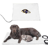 Baltimore Ravens NFL Pet Heating Pad Constant Heated Mat