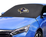 Baltimore Ravens NFL Car SUV Front Windshield Snow Cover Sunshade