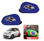 Baltimore Ravens NFL Car rear view mirror cover-View Elastic