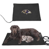 Baltimore Ravens NFL Pet Heating Pad Constant Heated Mat