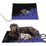 Baltimore Ravens NFL Pet Heating Pad Constant Heated Mat