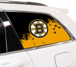 Boston Bruins NHL Rear Side Quarter Window Vinyl Decal Stickers Fits Jeep Grand