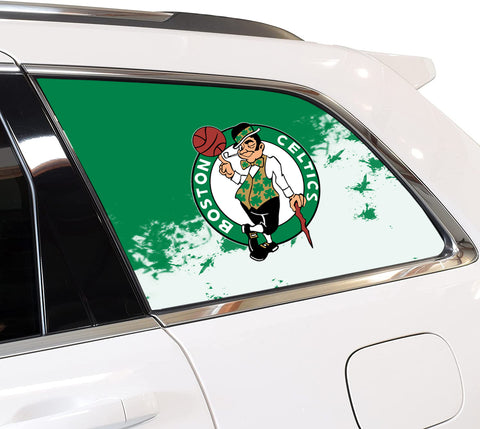 Boston Celtics NBA Rear Side Quarter Window Vinyl Decal Stickers Fits Jeep Grand
