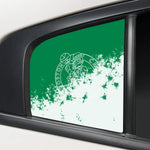 Boston Celtics NBA Rear Side Quarter Window Vinyl Decal Stickers Fits Dodge Charger