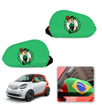 Boston Celtics NBA Car rear view mirror cover-View Elastic