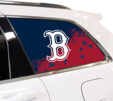 Boston Red Sox MLB Rear Side Quarter Window Vinyl Decal Stickers Fits Jeep Grand