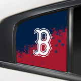 Boston Red Sox MLB Rear Side Quarter Window Vinyl Decal Stickers Fits Dodge Charger