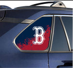 Boston Red Sox MLB Rear Side Quarter Window Vinyl Decal Stickers Fits Toyota Rav4