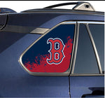 Boston Red Sox MLB Rear Side Quarter Window Vinyl Decal Stickers Fits Toyota Rav4