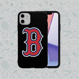 Phone Case Rubber Plastic MLB-Boston Red Sox Print