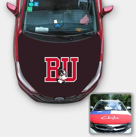 Boston University Terriers NCAA Car Auto Hood Engine Cover Protector